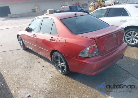 2001 Lexus Is 300 z USA, uszkodzony, nr VIN JTHBD182710031285